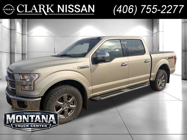 White Gold 2017 Ford F-150 Pickup Truck Four-Wheel Drive 6-Speed Automatic