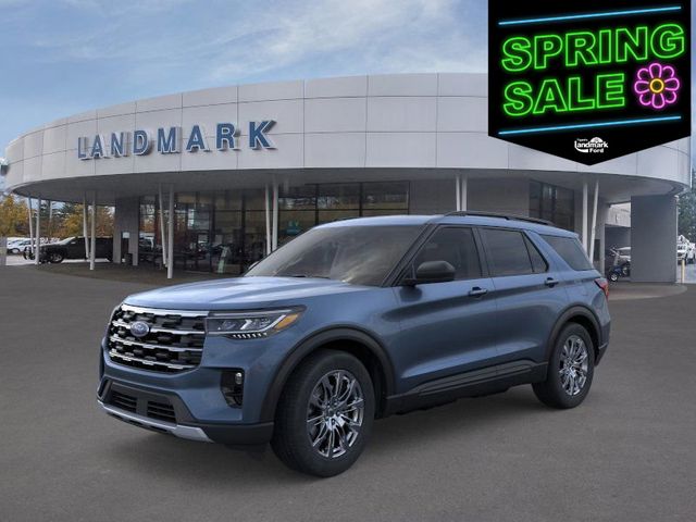 Vapor Blue Metallic 2026 Ford Explorer Active AWD SUV / Crossover All-Wheel Drive Automatic
