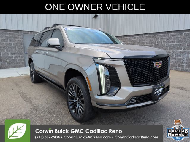Latte Metallic 2025 Cadillac Escalade ESV SUV / Crossover Four-Wheel Drive Automatic