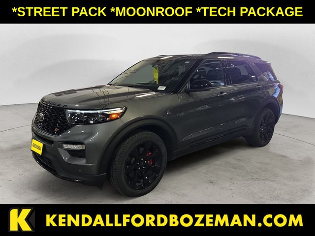 Gray Metallic 2024 Ford Explorer SUV / Crossover All-Wheel Drive Automatic