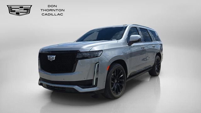Argent Silver Metallic 2024 Cadillac Escalade SUV / Crossover Four-Wheel Drive Automatic