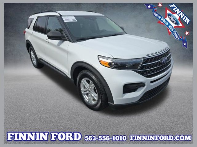 Oxford White 2020 Ford Explorer SUV / Crossover All-Wheel Drive Automatic