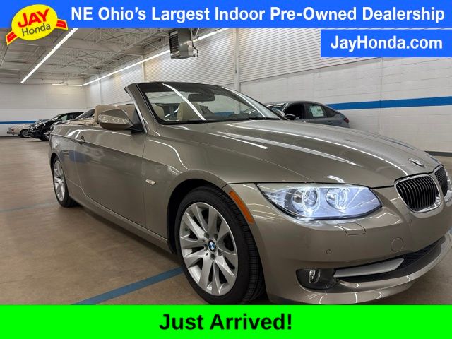 Bronze Metallic 2011 BMW 3 Series Convertible Rear-Wheel Drive 6-Speed Automatic