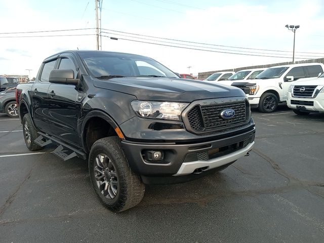Shadow Black 2020 Ford Ranger XLT SuperCrew 4WD Pickup Truck Four-Wheel Drive Automatic
