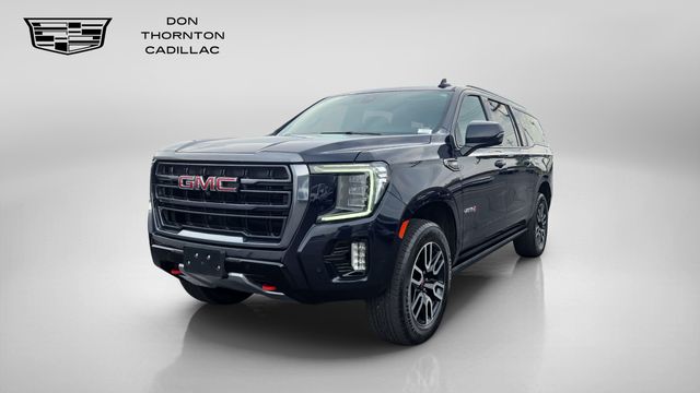 Midnight Blue Metallic 2022 GMC Yukon XL SUV / Crossover Four-Wheel Drive 
