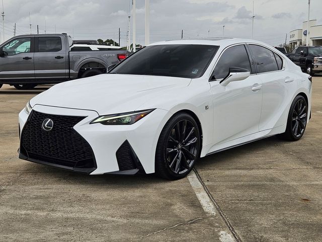 Certified Used 2022 White Lexus 350 F SPORT image 7