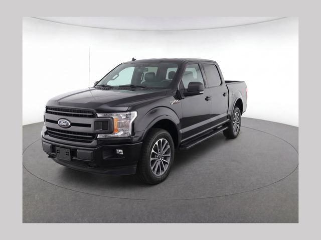 Black 2019 Ford F-150 XLT SuperCrew 4WD Pickup Truck Four-Wheel Drive Automatic