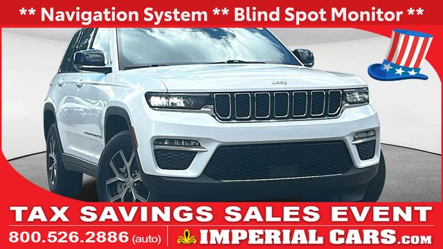 Bright White Clearcoat 2024 Jeep Grand Cherokee SUV / Crossover Four-Wheel Drive 8-Speed Automatic