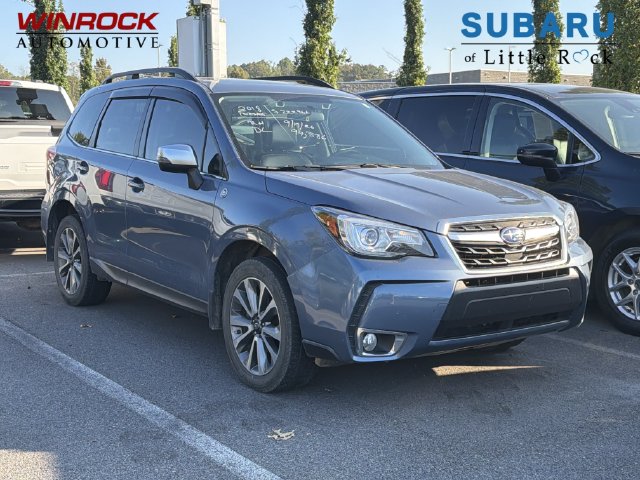 Blue Metallic 2018 Subaru Forester SUV / Crossover All-Wheel Drive Continuously Variable Transmission