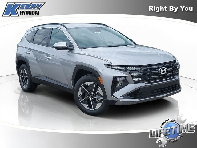Shimmering Silver 2026 Hyundai Tucson Hybrid SUV / Crossover All-Wheel Drive 6-Speed Automatic