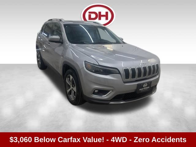 Billet Silver Metallic Clearcoat 2019 Jeep Cherokee SUV / Crossover Four-Wheel Drive 9-Speed Automatic