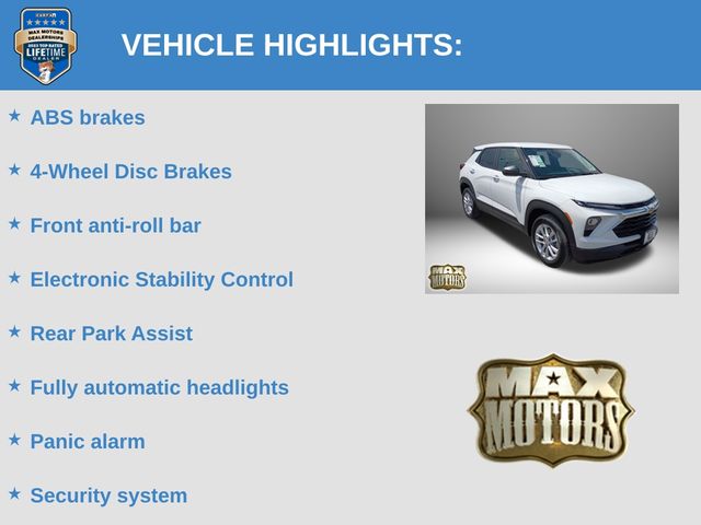 New 2026 Chevrolet TrailBlazer SUV