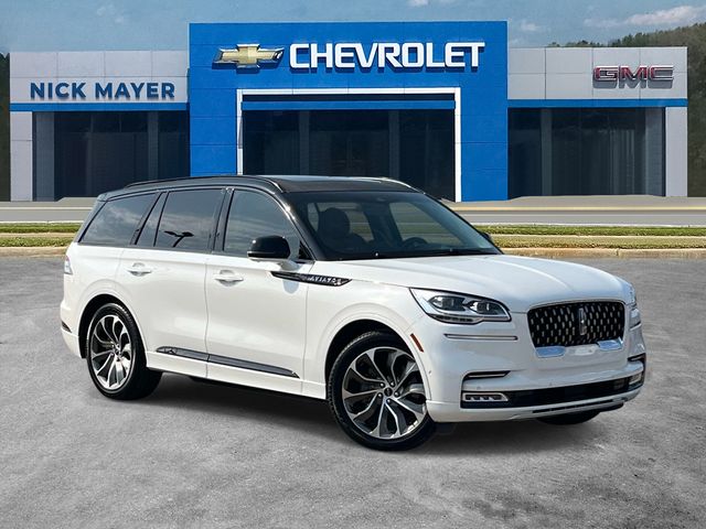 White Metallic 2020 Lincoln Aviator SUV / Crossover All-Wheel Drive Automatic