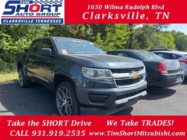 Shadow Gray Metallic 2019 Chevrolet Colorado Work Truck Crew Cab RWD Pickup Truck 4X2 8-Speed Automatic