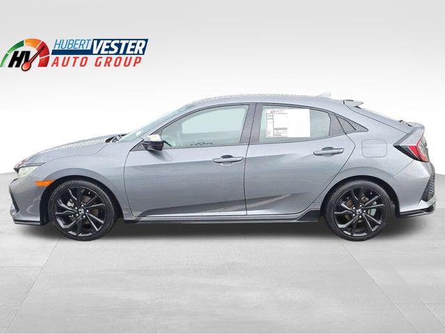 Polished Metal Metallic 2019 Honda Civic Hatchback Sport FWD Hatchback Front-Wheel Drive Continuously Variable Transmission