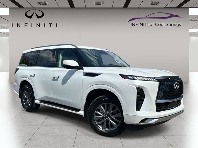 White 2026 INFINITI QX80 SUV / Crossover All-Wheel Drive 9-Speed Automatic
