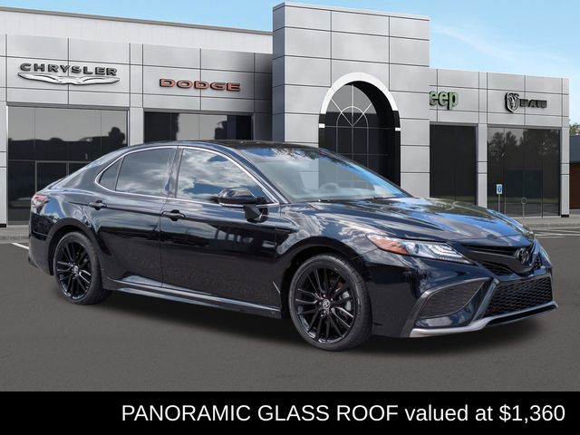 Midnight Black Metallic 2022 Toyota Camry XSE FWD Sedan Front-Wheel Drive 8-Speed Automatic
