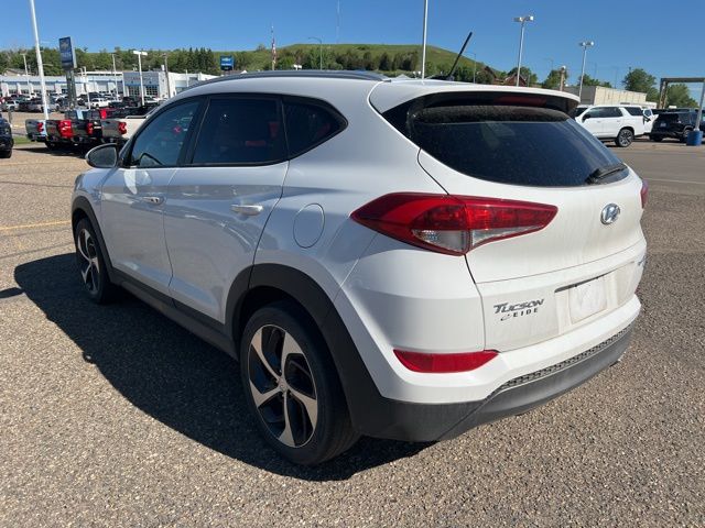 2016 Dazzling White Hyundai Tucson Sport AWD SUV
