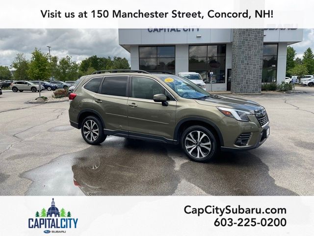 Autumn Green Metallic 2023 Subaru Forester SUV / Crossover All-Wheel Drive Continuously Variable Transmission