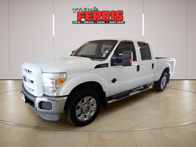 Oxford White 2011 Ford F-250 Super Duty XLT Crew Cab 4WD Pickup Truck Four-Wheel Drive 6-Speed Automatic Overdrive