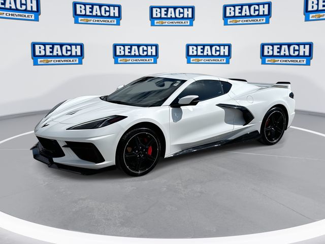 Arctic White 2021 Chevrolet Corvette Stingray 2LT Coupe RWD Coupe Rear-Wheel Drive 8-Speed Dual Clutch