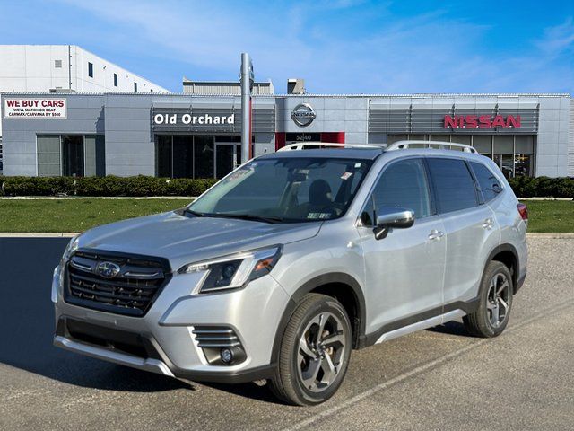 Ice Silver Metallic 2023 Subaru Forester Touring Crossover AWD SUV / Crossover All-Wheel Drive Continuously Variable Transmission