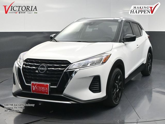 2023 Nissan Kicks SV White at Parkway Family Mazda