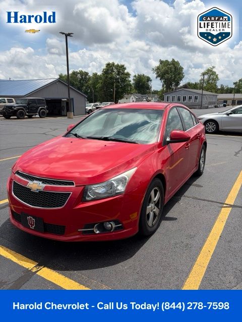 Victory Red 2013 Chevrolet Cruze 1LT Sedan FWD Sedan Front-Wheel Drive 6-Speed Automatic Overdrive