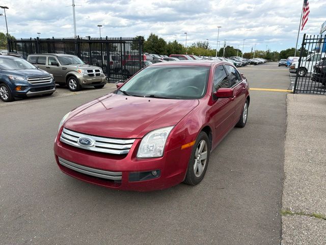 Redfire Clearcoat Metallic 2007 Ford Fusion Sedan Front-Wheel Drive 6-Speed Automatic