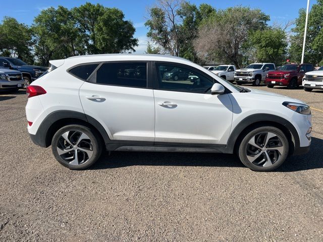 2016 Dazzling White Hyundai Tucson Sport AWD SUV