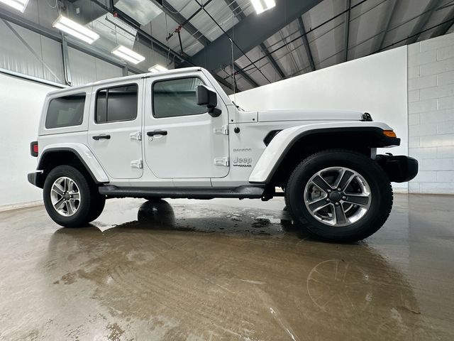 2022 Jeep Wrangler Unlimited Sahara White/off-white at Klick Lewis Buick Chevrolet