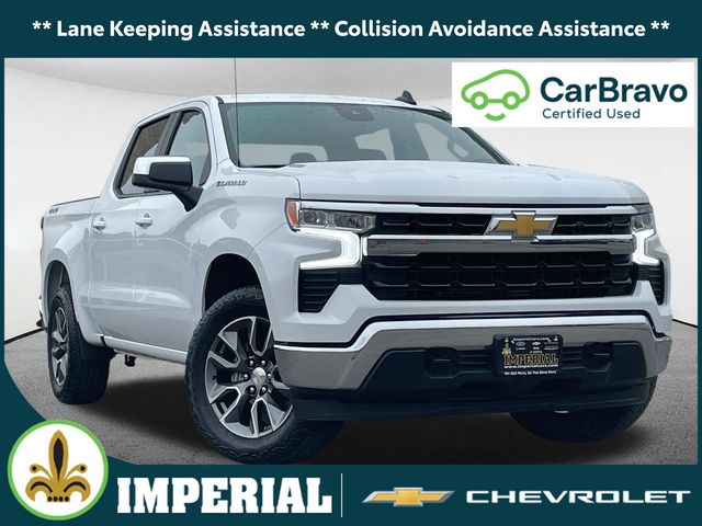 Summit White 2025 Chevrolet Silverado 1500 Pickup Truck Four-Wheel Drive 8-Speed Automatic