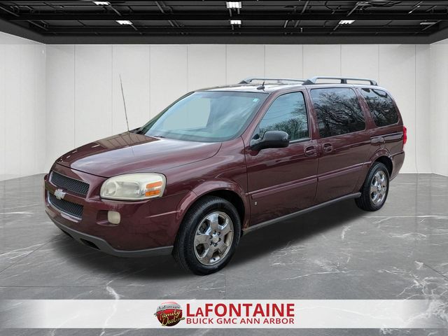 Bordeaux Red Metallic 2007 Chevrolet Uplander 3LT Extended FWD Minivan Front-Wheel Drive 4-Speed Automatic Overdrive