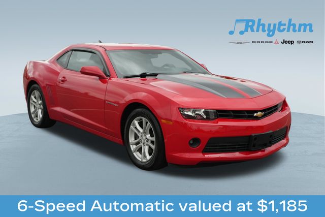 Red Hot 2014 Chevrolet Camaro Coupe Rear-Wheel Drive 6-Speed Automatic