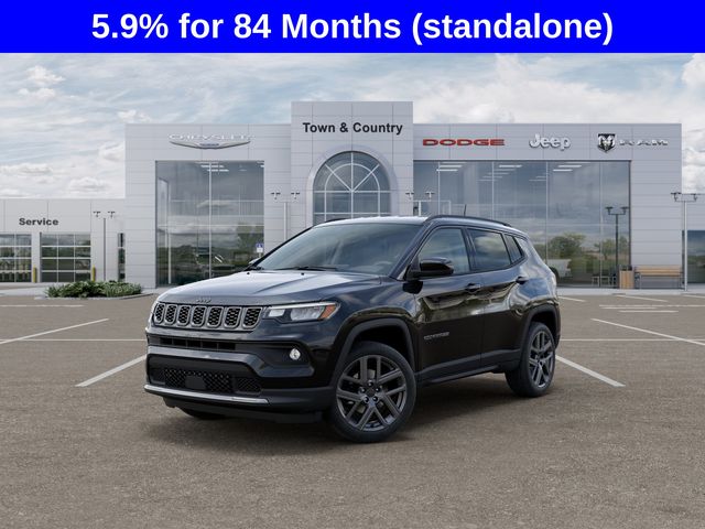 Diamond Black 2026 Jeep Compass SUV / Crossover Four-Wheel Drive 8-Speed Automatic