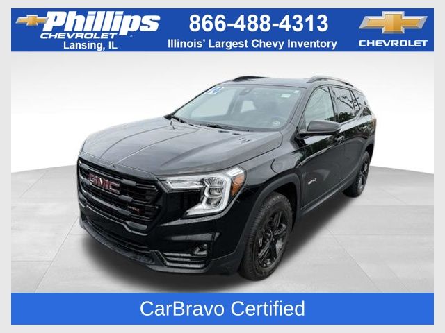 Black (Ebony Twilight Metallic) 2024 GMC Terrain AT4 AWD SUV / Crossover All-Wheel Drive 9-Speed Automatic
