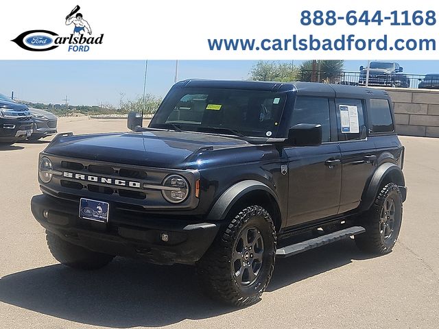 Blue Metallic 2021 Ford Bronco SUV / Crossover Four-Wheel Drive Automatic