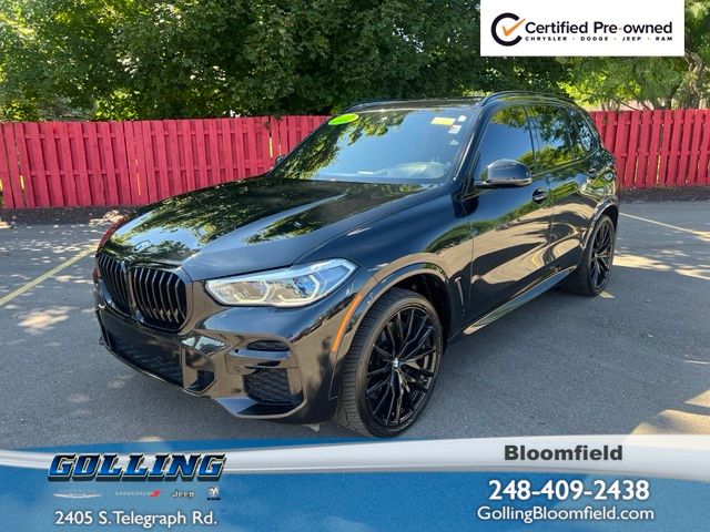 Black Sapphire Metallic 2022 BMW X5 SUV / Crossover All-Wheel Drive 8-Speed Automatic