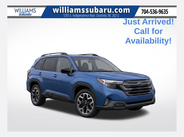 Horizon Blue Pearl 2025 Subaru Forester SUV / Crossover All-Wheel Drive Continuously Variable Transmission