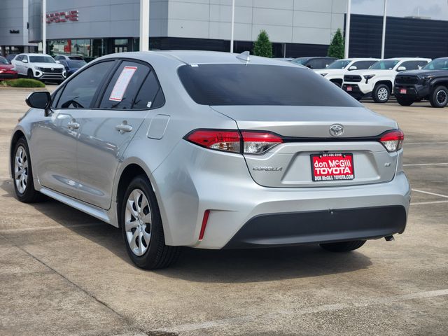 2026 Toyota Corolla LE Silver at Gullo Toyota