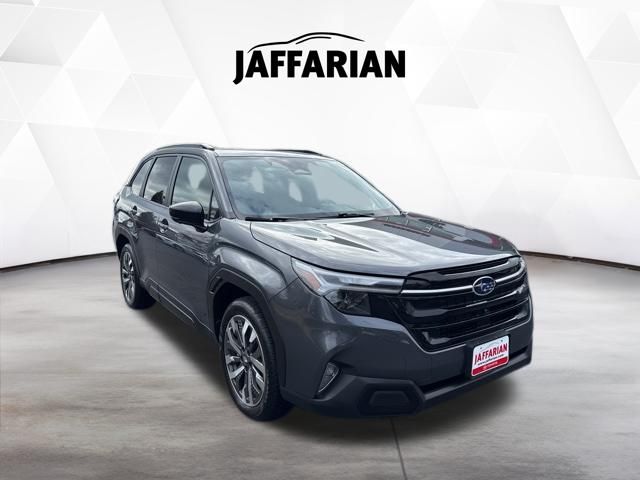 Gray Metallic 2025 Subaru Forester Hybrid Touring AWD SUV / Crossover All-Wheel Drive Continuously Variable Transmission