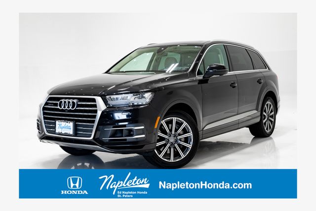 Night Black 2019 Audi Q7 SUV / Crossover All-Wheel Drive 8-Speed Automatic
