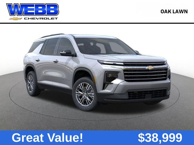 Sterling Gray Metallic 2026 Chevrolet Traverse SUV / Crossover Front-Wheel Drive 8-Speed Automatic