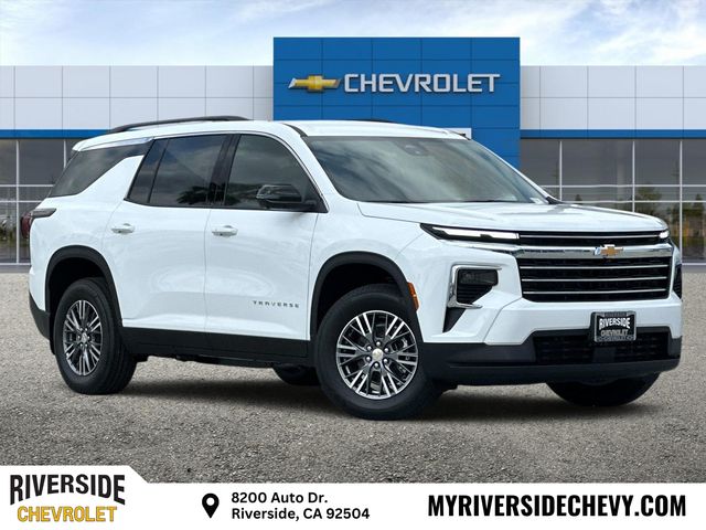 Summit White 2026 Chevrolet Traverse LT FWD SUV / Crossover Front-Wheel Drive 8-Speed Automatic