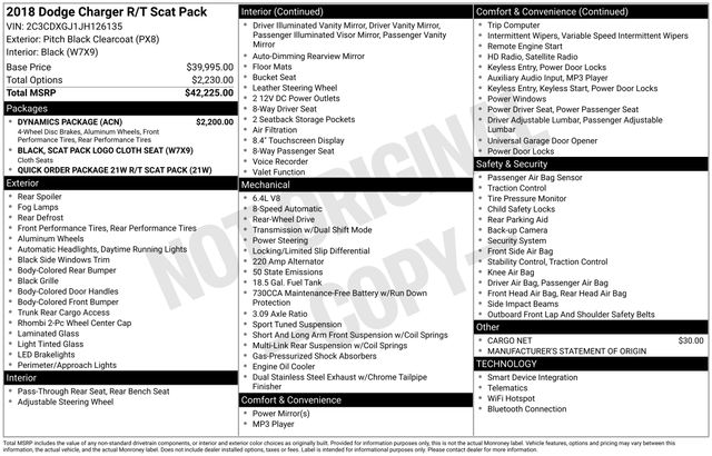 Used 2018 Dodge Charger For Sale in Grove City, OH