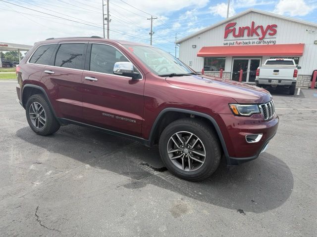 Velvet Red Pearlcoat 2017 Jeep Grand Cherokee Limited 4WD SUV / Crossover Four-Wheel Drive 8-Speed Automatic