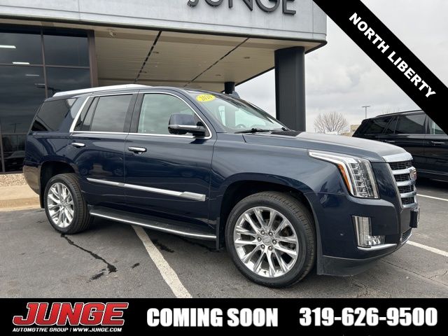 Dark Adriatic Blue Metallic 2020 Cadillac Escalade Luxury 4WD SUV / Crossover Four-Wheel Drive