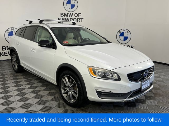 Crystal White Pearl 2015 Volvo V60 Wagon All-Wheel Drive 6-Speed Automatic
