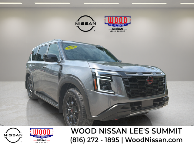 Gray (Gun Metallic) 2026 Nissan Armada SUV / Crossover Four-Wheel Drive 9-Speed Automatic