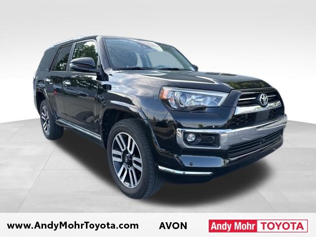Midnight Black Metallic 2023 Toyota 4Runner Limited 4WD SUV / Crossover All-Wheel Drive 5-Speed Automatic